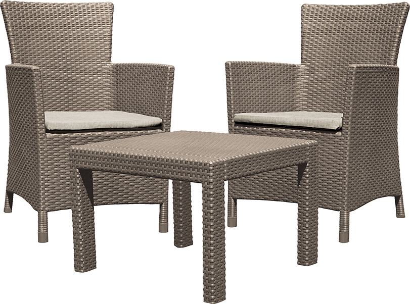 KETER Balkónový set Allibert Rosario - cappuccino