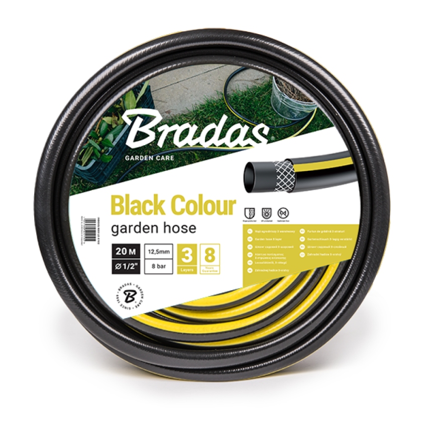 Zahradní hadice Bradas BLACK 1/2 - 50m