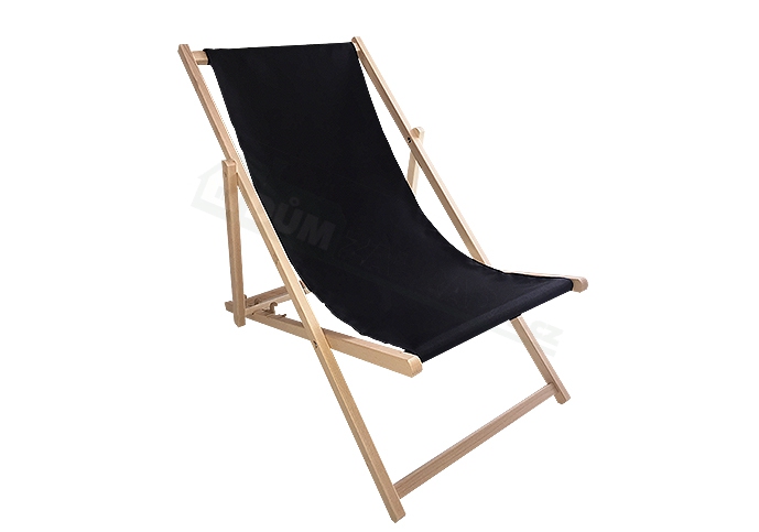 VespaGarden Zahradní lehátko Klasik - Černé