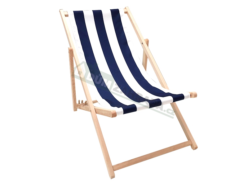 FORTUS Zahradní lehátko klasik - pruhované