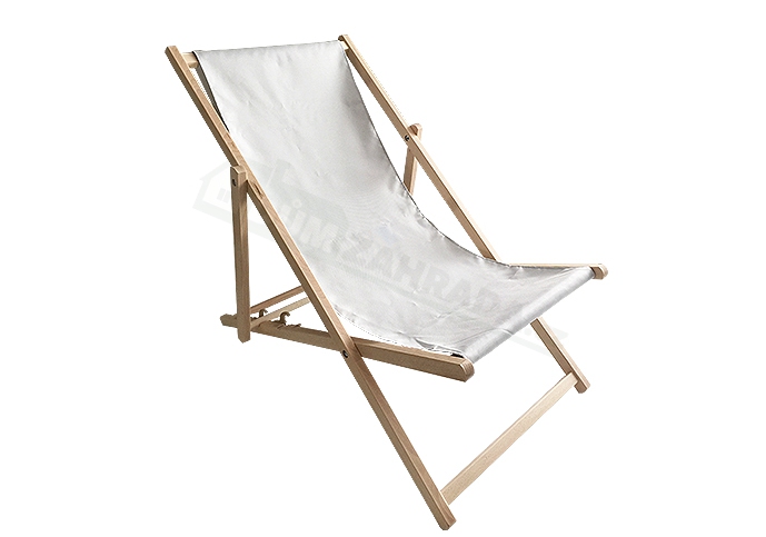 FORTUS Zahradní lehátko Klasik - Silver