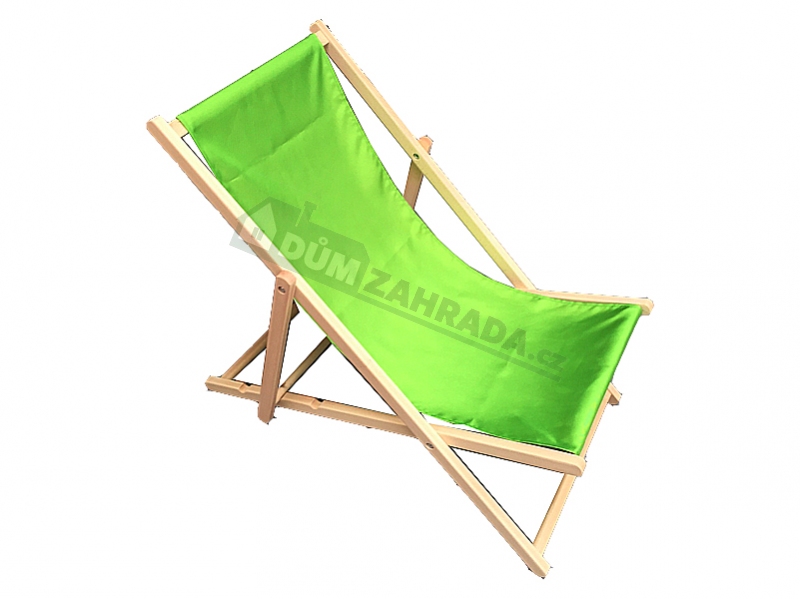 FORTUS Zahradní lehátko klasik - zelené
