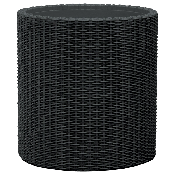 KETER Květináč Cylinder Planter L - antracit