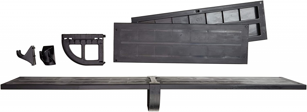 Sada polic k domkům KETER Factor - 165 x 33 x 4 cm - černá