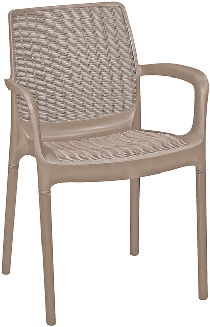 Zahradní židle Keter Bali - 55 x 60 x 83 cm - cappuccino