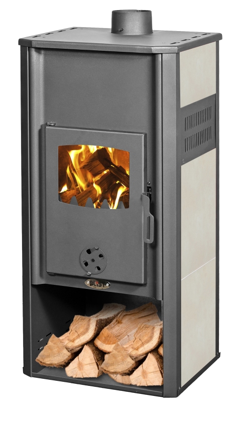 BLIST Krbová kamna Ambasador / ROMA E - 22 kW s výměníkem - beige