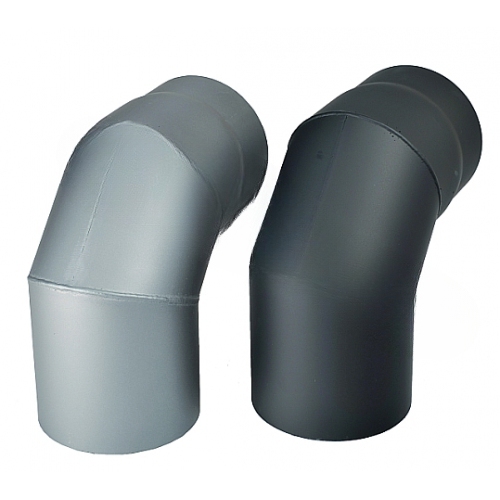Kovo KRAUS Koleno kouřové 120mm / 90° silnostěnné 1,5mm