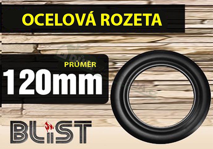 BLIST Kouřová růžice 120mm