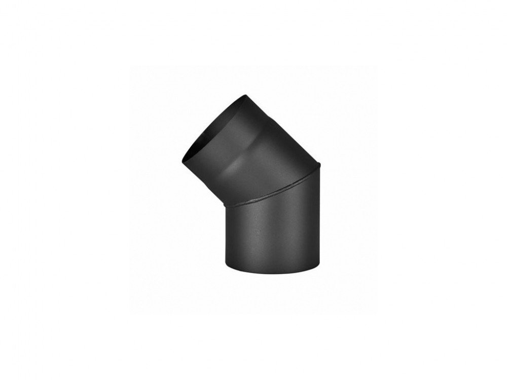 Kovo KRAUS Koleno kouřové 120mm / 45° silnostěnné 1,5mm