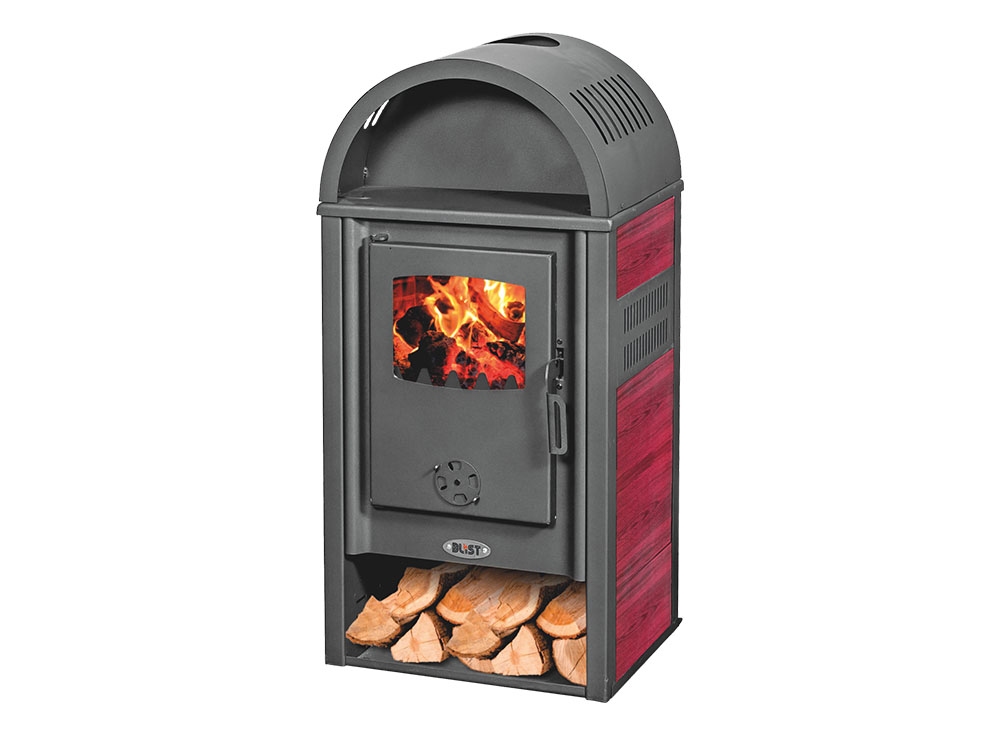 Krbová kamna Blist VIENNA 8 kW - Red