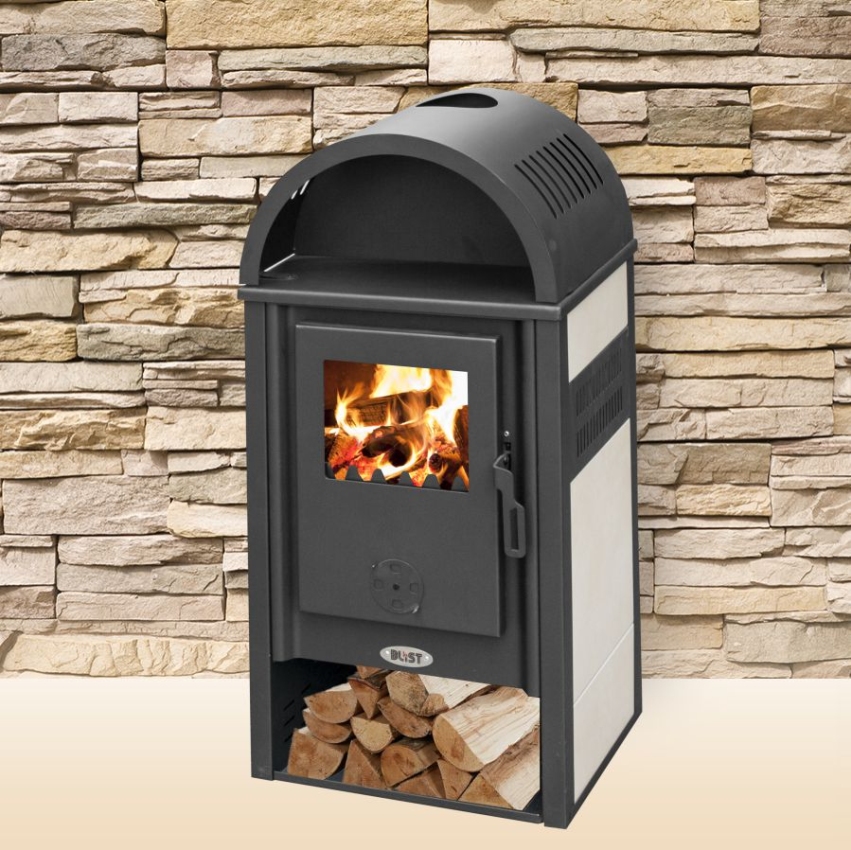 Krbová kamna Blist VIENNA 8 kW - Beige