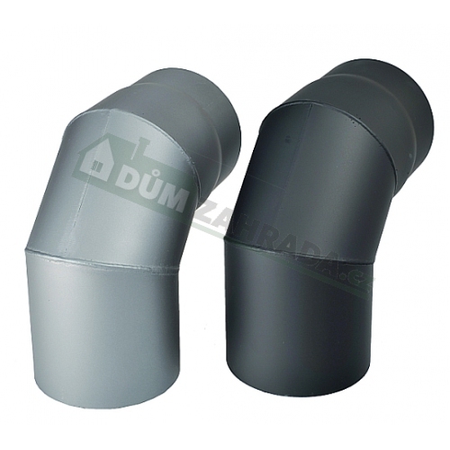 Kovo KRAUS Koleno kouřové 150mm / 90° silnostěnné 1,5mm