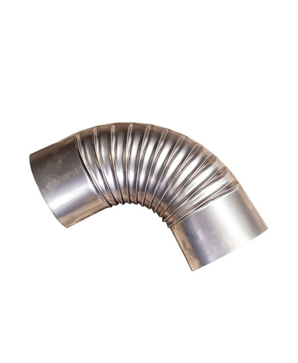 Koleno kouřové 130mm / 90°