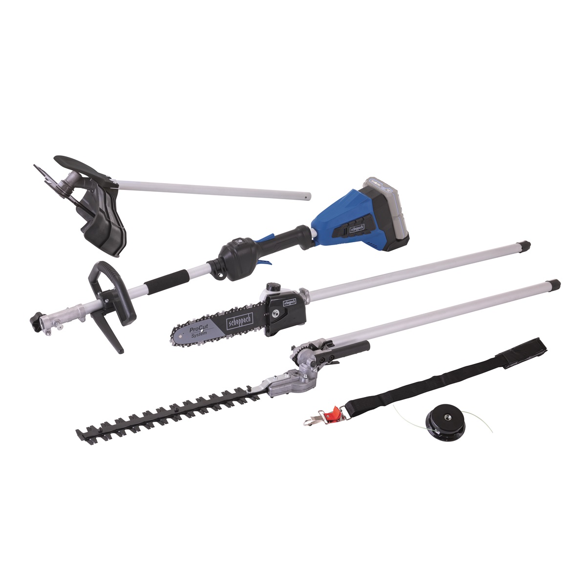 Scheppach BC-MFH400-X 20V IXES - akumulátorový multifunkční stroj 4v1 (bez akumulátoru a nabíječky)