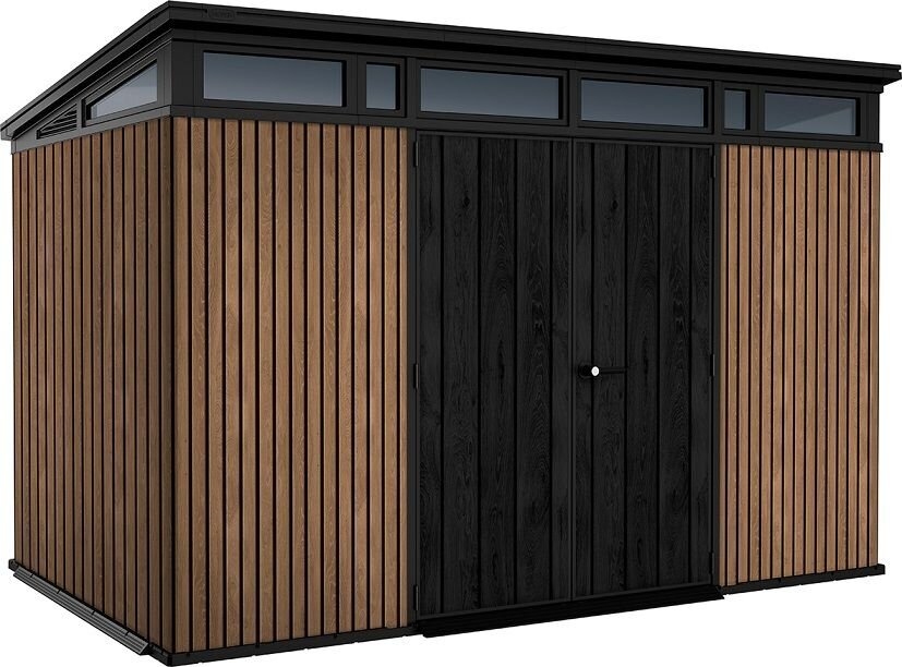 KETER PENT Signature VERTICAL zahradní domek 11x7 - hnědý, 342 x 226 x 216 cm