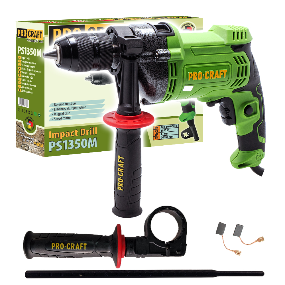 Příklepová vrtačka Procraft PS1350M | PS1350M