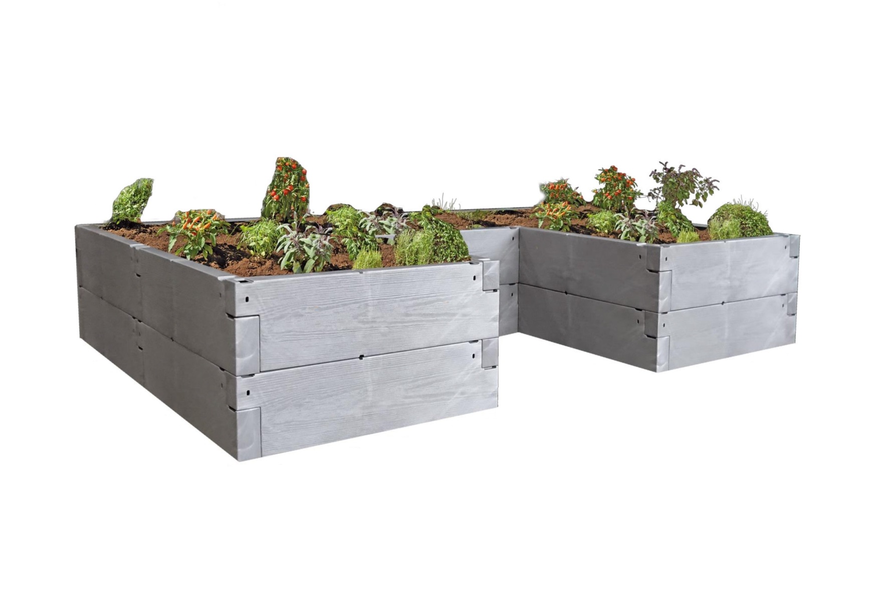 LANIT PLAST, s.r.o. vyvýšený záhon JUWEL TIMBER ERGOLINE (20479) LG2078