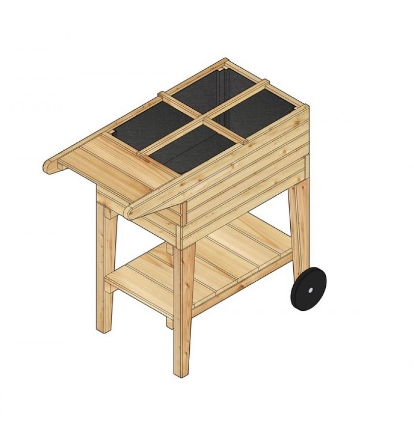 LANIT PLAST, s.r.o. vyvýšený záhon / truhlík LANITPLAST STILT1 (S7290) LG2384