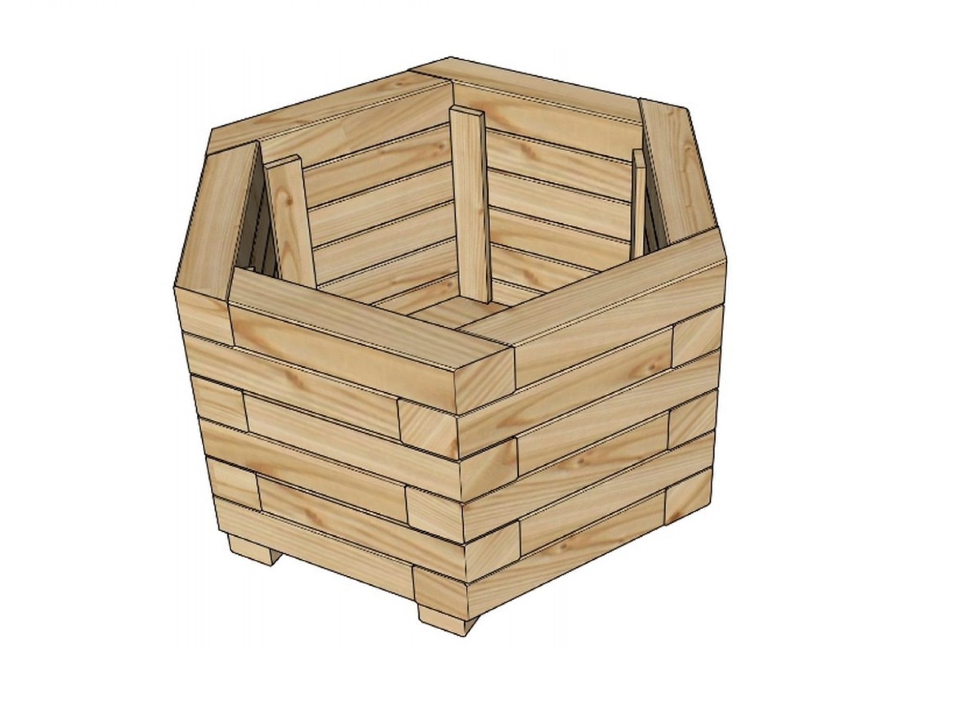 LANIT PLAST, s.r.o. vyvýšený záhon / truhlík LANITPLAST POTTING7 (S7281) LG2403