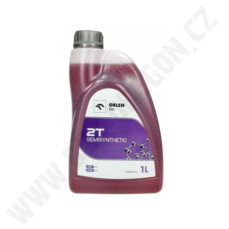 Orlen 2T - olej pro 2-taktní motory, červený, 1l