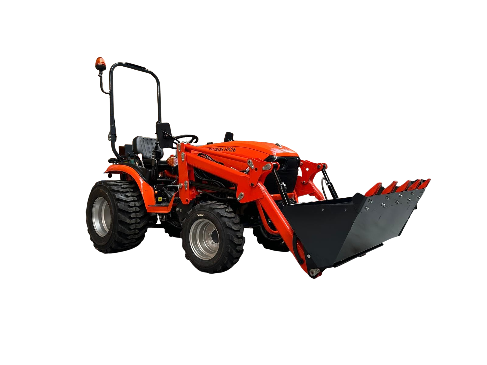 Tauros HX26z 4x4 - malotraktor s industiálními pneumatikami