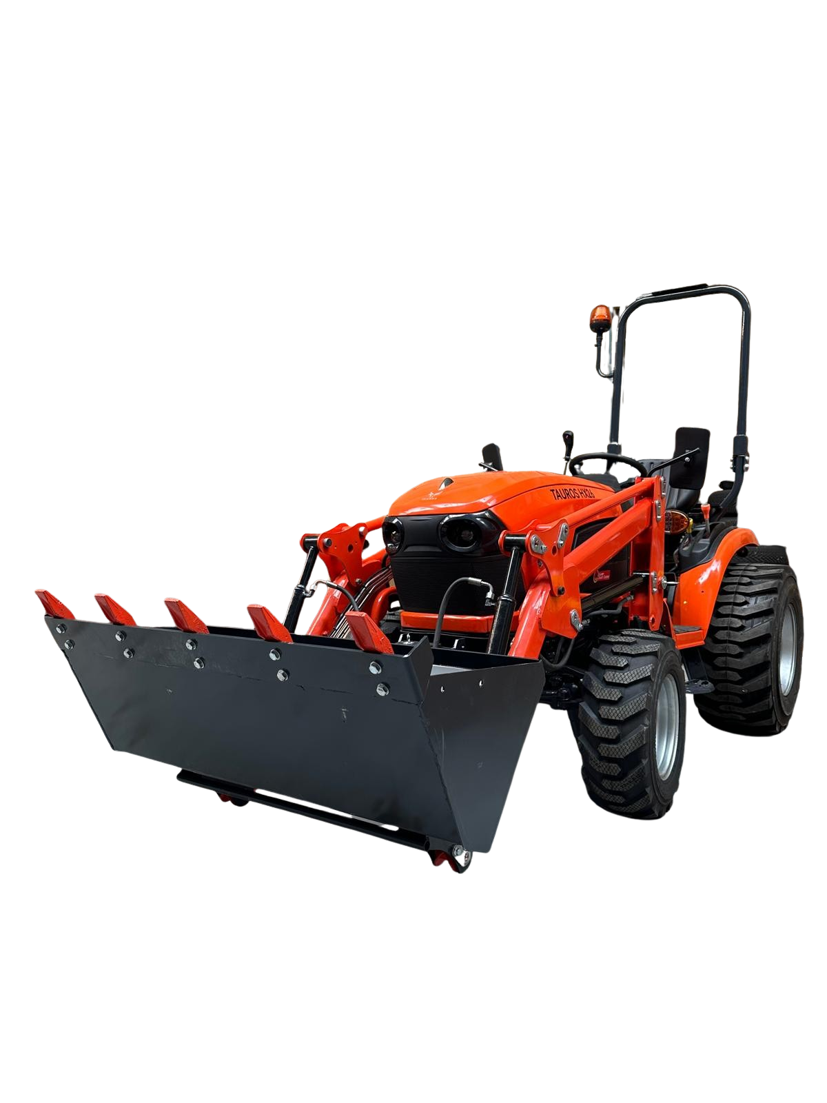 Tauros HX26z 4x4 - malotraktor s čelním nakladačem a industriálními pneumatikami