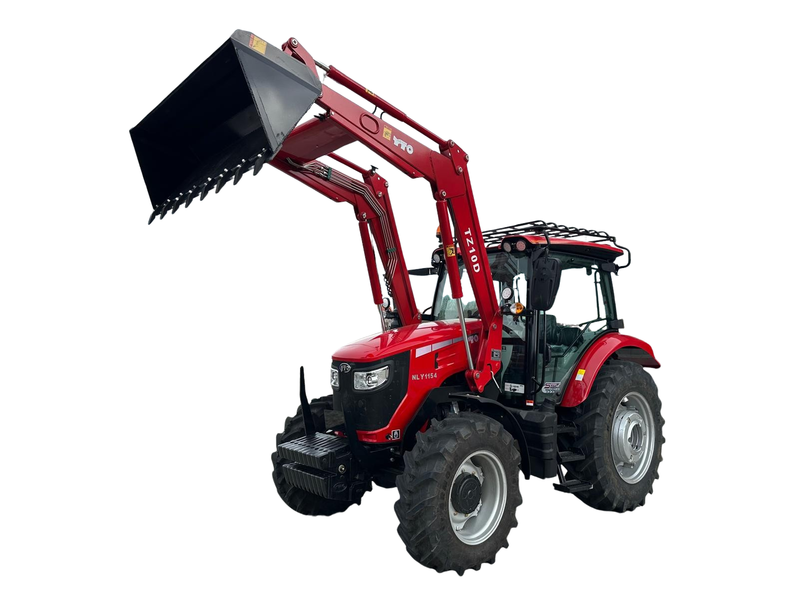 Tauros YTO NLY1154, NL1154 FULL + nakladač
