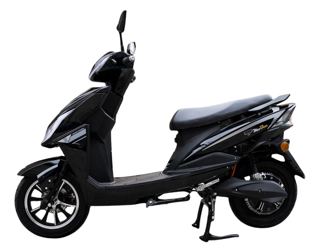 MoBee M5 - elektrický skůtr / s akumulátorem a nabíječkou / barva: černá