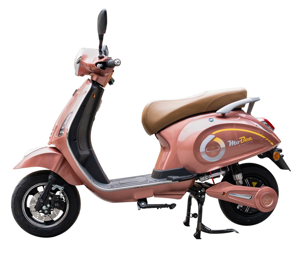 MoBee V2 - elektrický skútr / s akumulátorem a nabíječkou / barva:  starorůžová