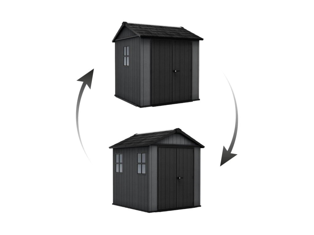 Zahradní domek Keter Newton Plus 7x7,5 - šedý