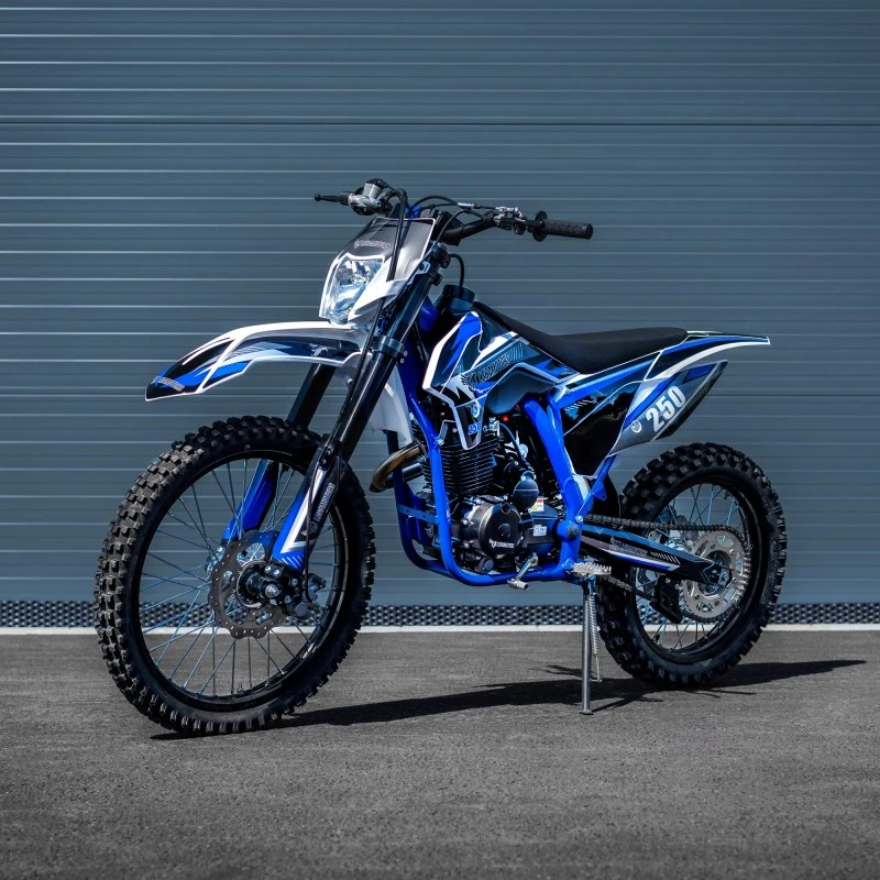 Leramotors Killer 250ccm 21/18 - pitbike, modrá