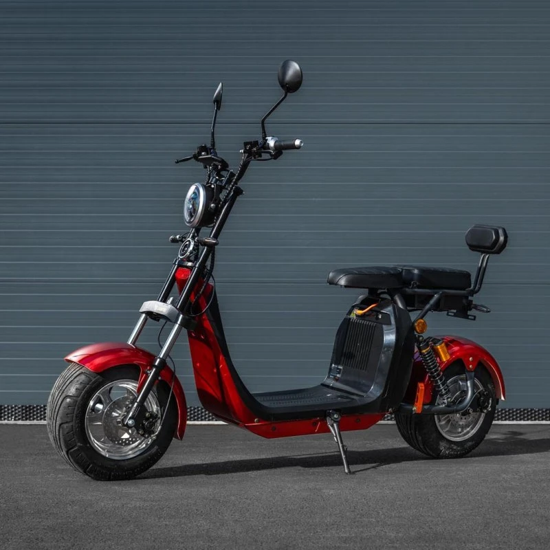 Leramotors Scooters C2 2000W - elektrická koloběžka, červená