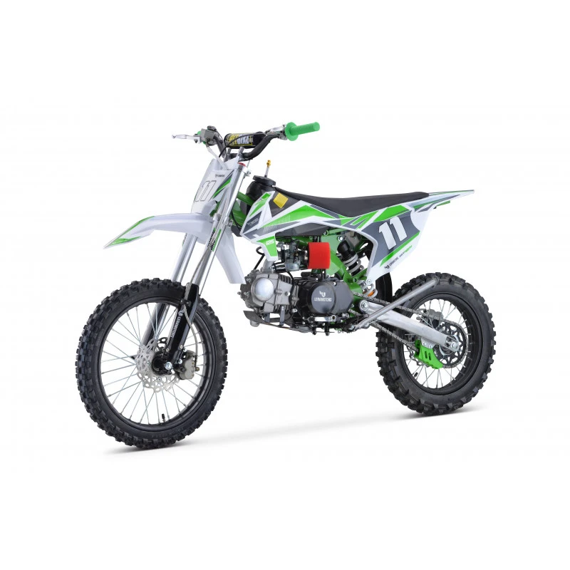 Leramotors Shark 125ccm 4T 17/14 - pitbike, zelená