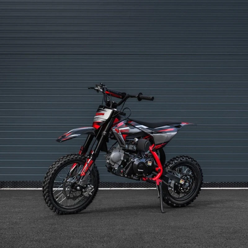 Leramotors Cannon 125ccm 4T 14/12 E-Start - pitbike, červená