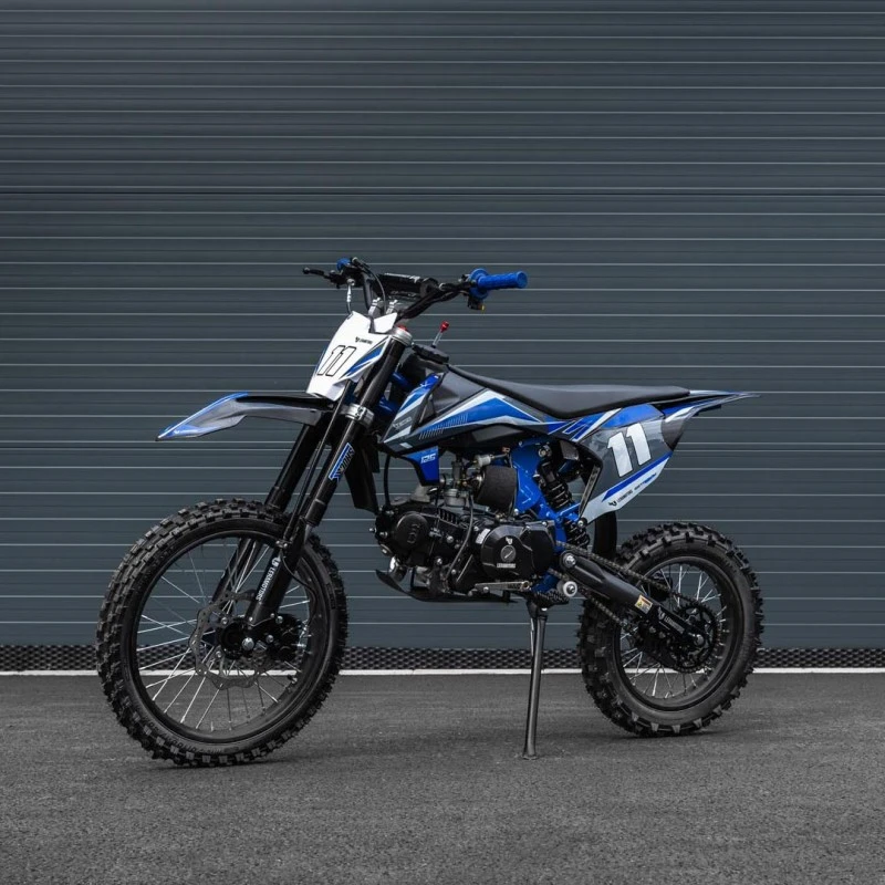 Leramotors Shark 125ccm E-Start 4T 17/14 - pitbike, modrá