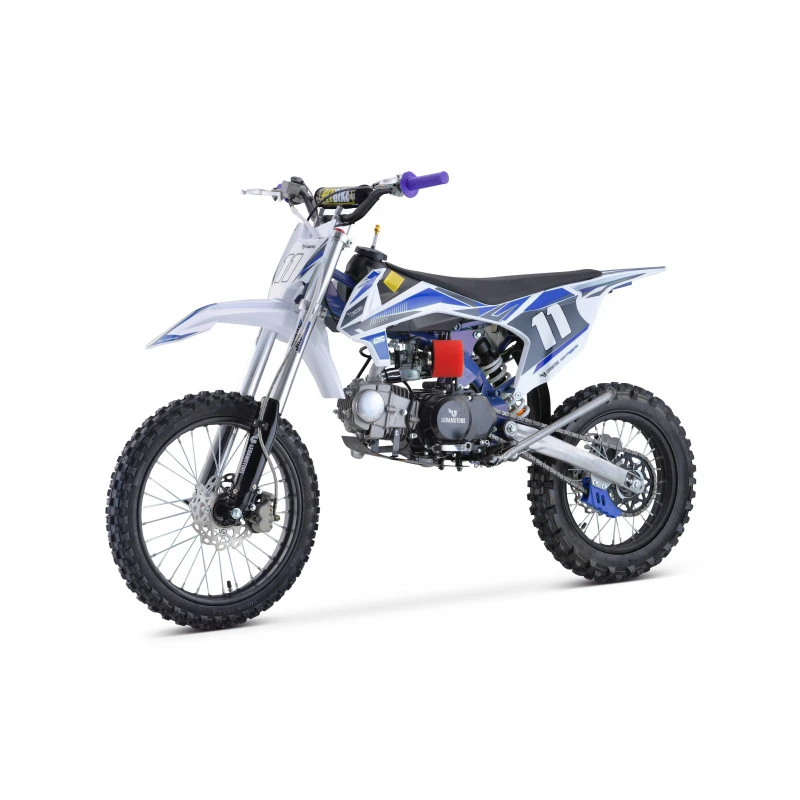 Leramotors Shark 125ccm 4T 17/14 - pitbike, modrá
