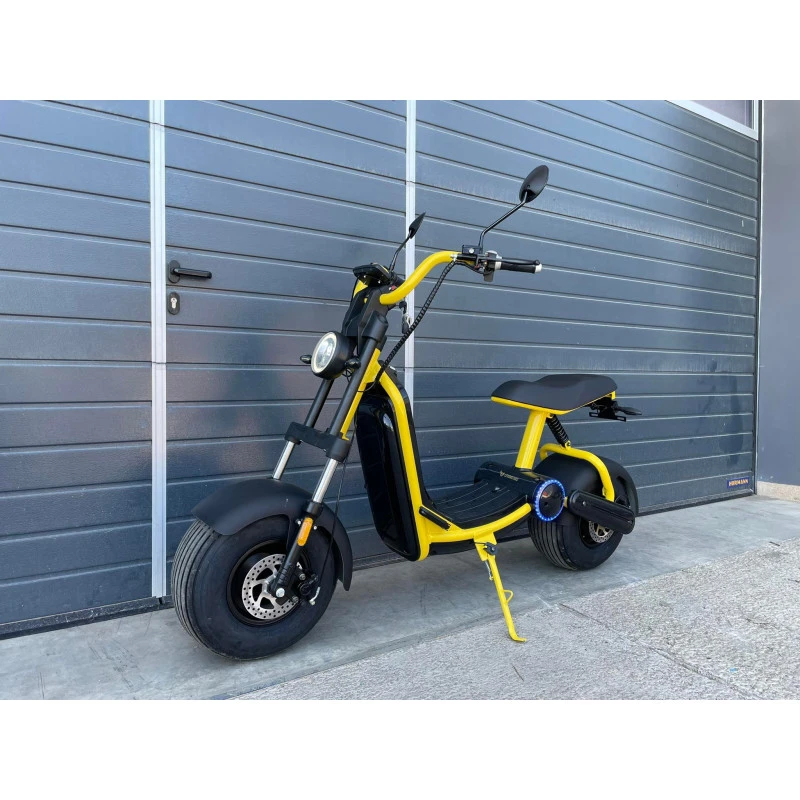 Leramotors Lera Scooters C6 2000W - elektrická koloběžka,  žlutá