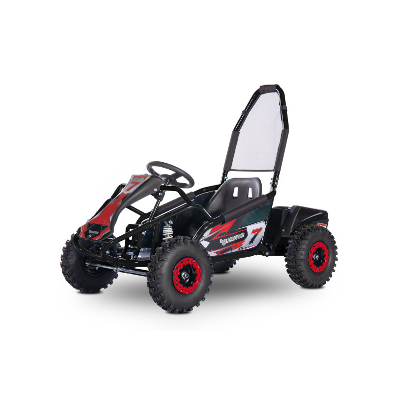 Leramotors Razor 1000W - dětská elektrická bugina, černá
