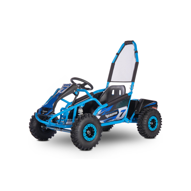 Leramotors Razor 1000W - dětská elektrická bugina, modrá