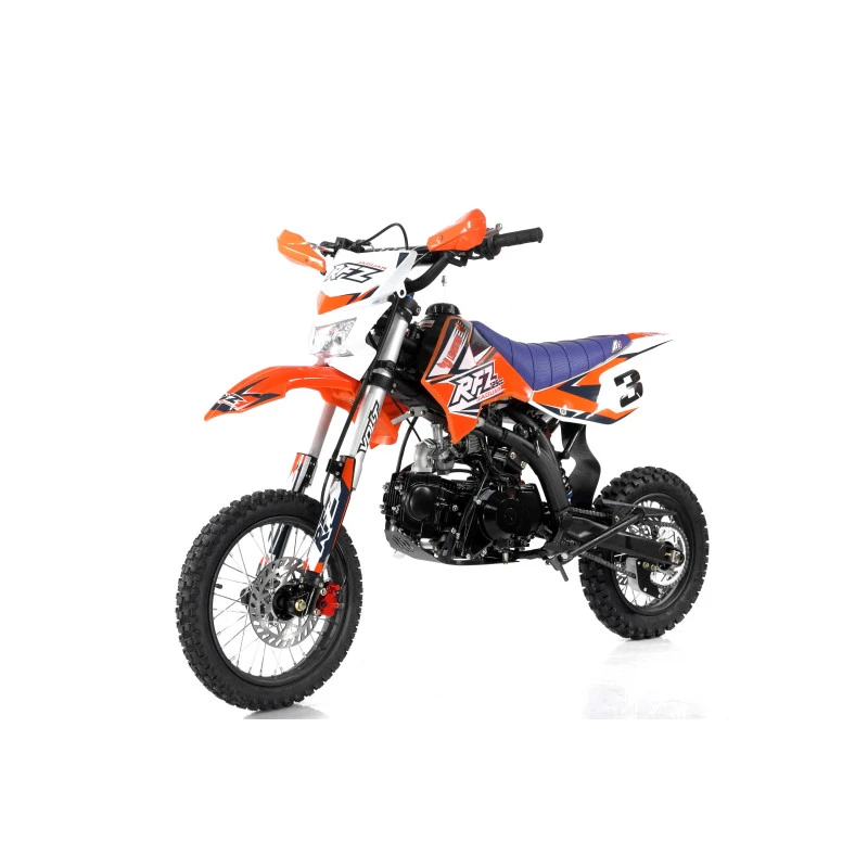 Leramotors By Apollo Jaguar 125cc 14“/12“ E-Start - pitbike, oranžová