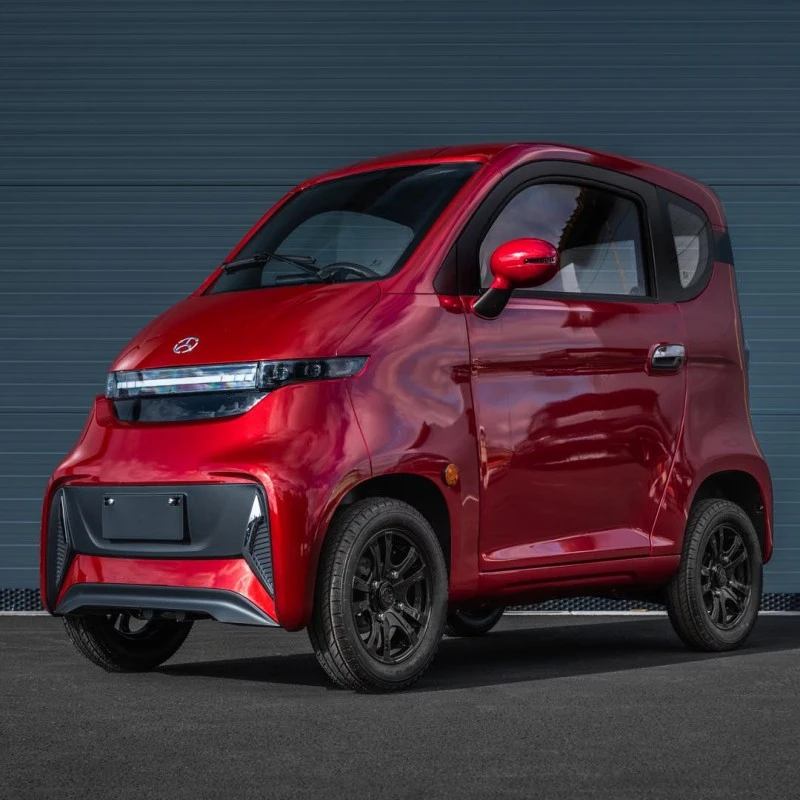 Leramotors e-car E4 - elektromobil,  červená