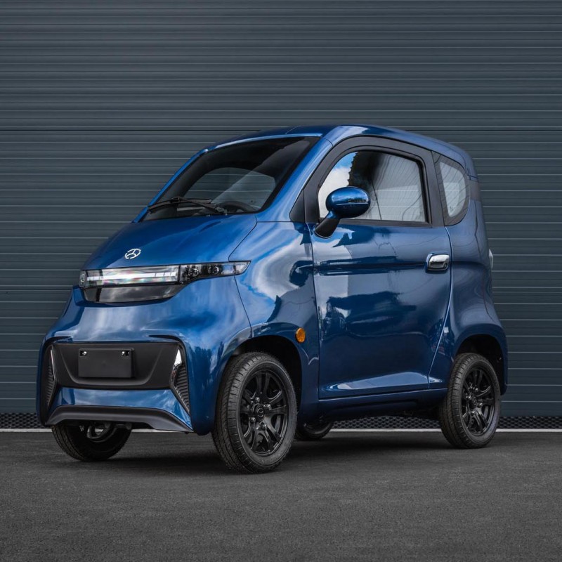 Leramotors e-car E4 - elektromobil, modrá Navy