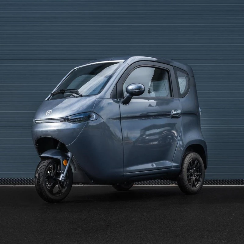 Leramotors E3 - elektromobil / tříkolka, šedá