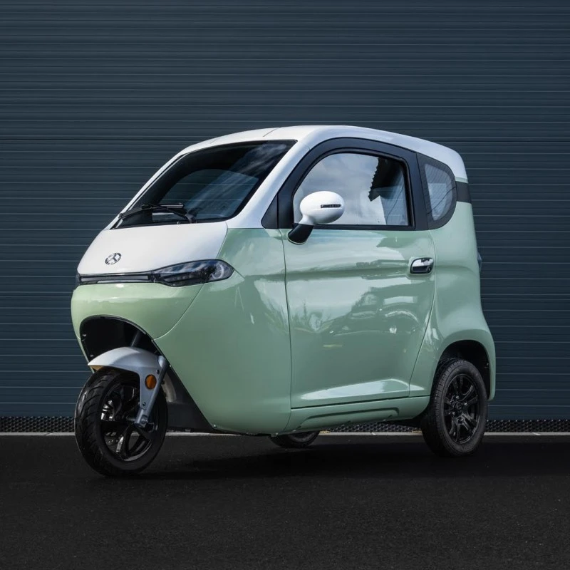 Leramotors E3 - elektromobil / tříkolka, zelená Pistachio