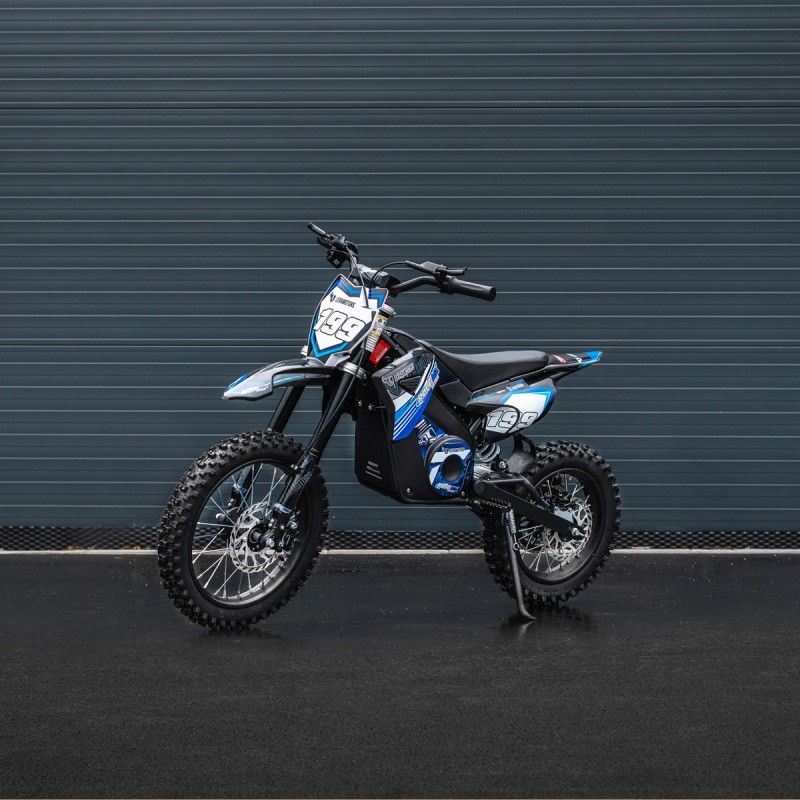 Leramotors Rocket 1600W - elektrický pitbike, modrá