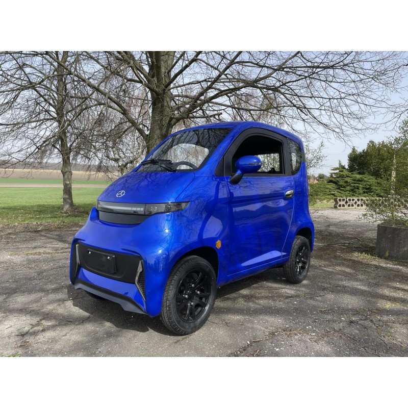 Leramotors e-car E4 - elektromobil,  modrá Cosmic