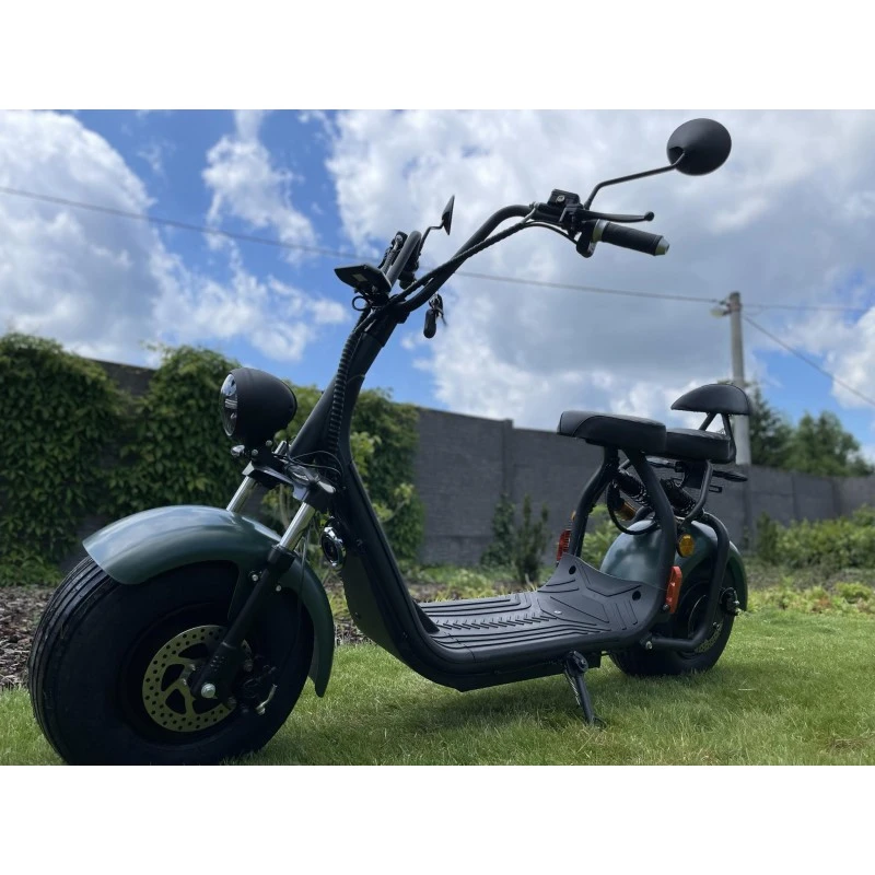 Leramotors Lera Scooters C1+ 1500W - elektrická koloběžka, zelená