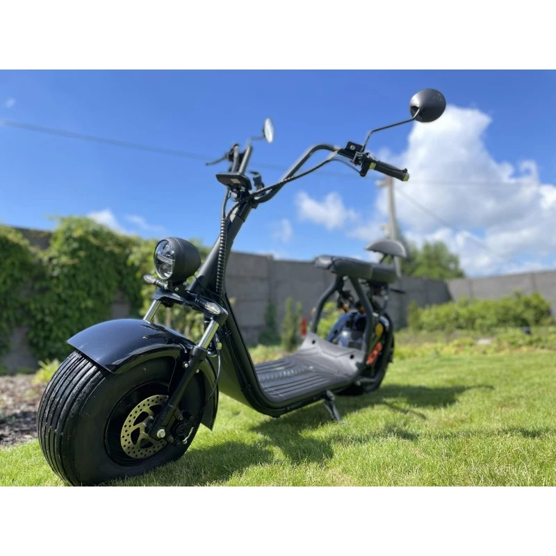 Leramotors Lera Scooters C1+ 1500W - elektrická koloběžka, černá