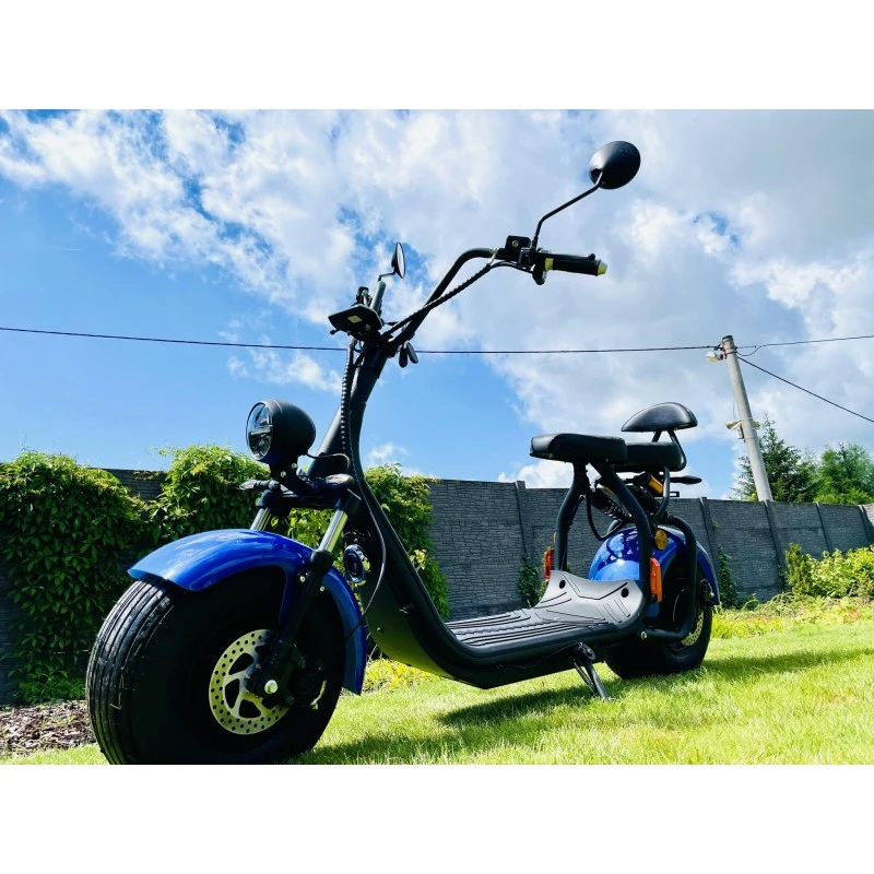 Leramotors Lera Scooters C1+ 1500W - elektrická koloběžka,  modrá