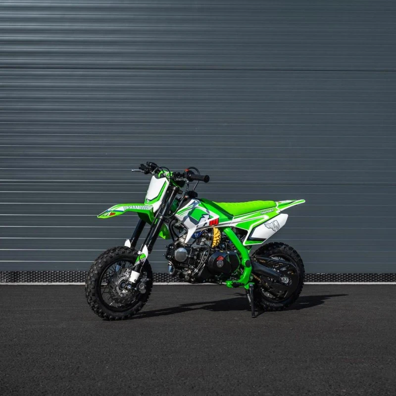 Leramotors by APOLLO THUNDER 70cc 10/10 Automat E-Start - pitbike, zelená